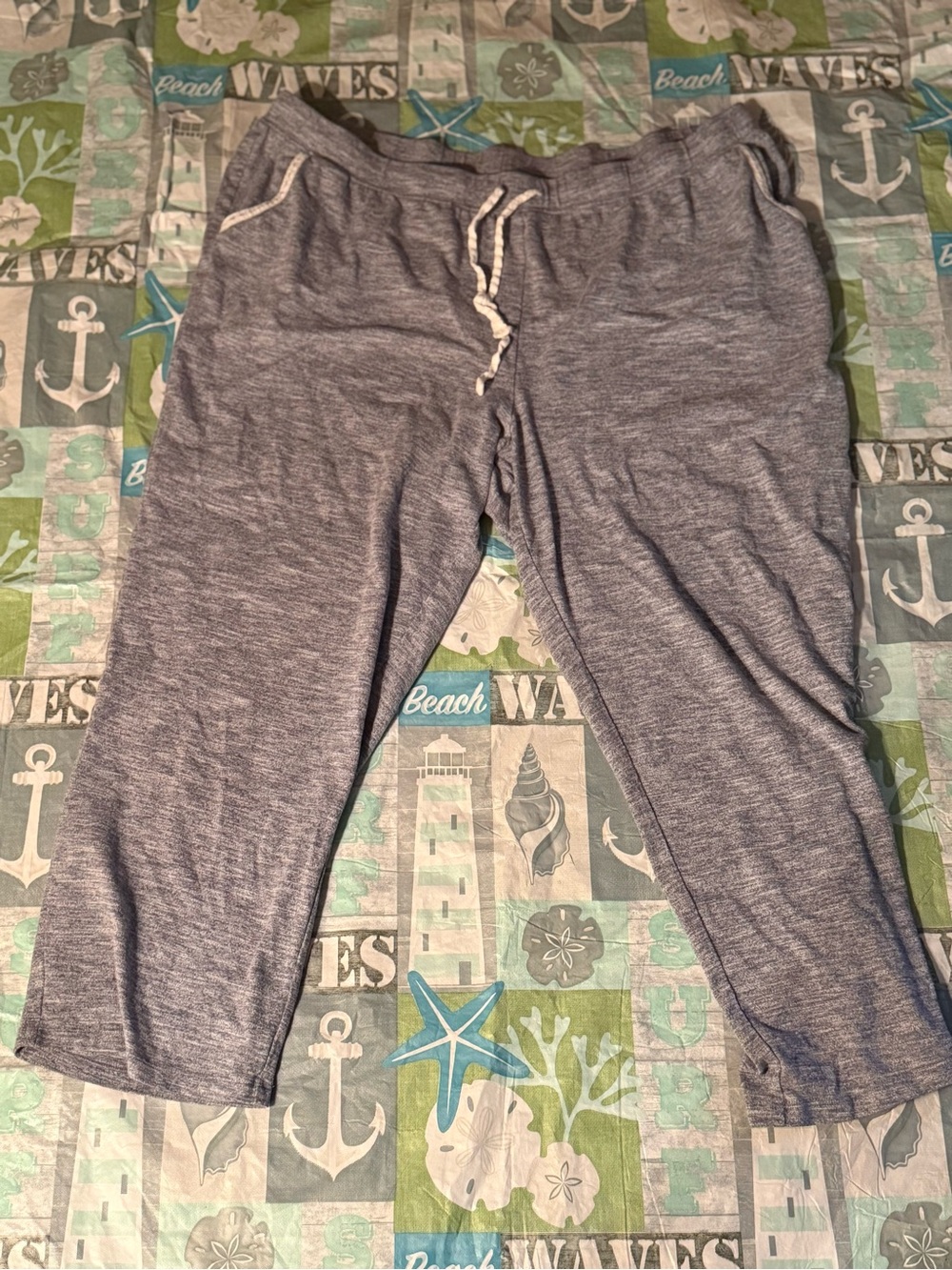 Catherineโs Sleepwear Pants Blue Plus Size 3X 26/28